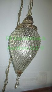 lot 44 image: Matching retro hanging lamps 2 total