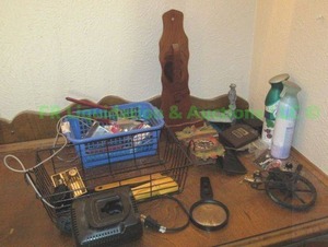 lot 76 image: Assorted collectibles and more as shown