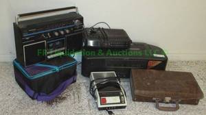 lot 66 image: Retro Soundesign cassette stereo and more