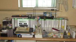 lot 110 image: Assorted office supplies as shown