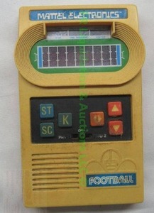 lot 142 image: Retro 1977 Mattel Electronics digital football game. YES it still works