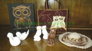 lot 143 image: Made in Italy bonded marble owls, doves and more