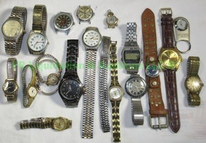 lot 207 image: Name brand wrist watches including Benrus, Relic, Pulsar and more