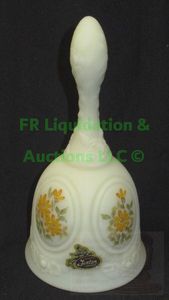 lot 181 image: Fenton artist signed hand painted bell