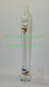 lot 248 image: Galileo thermometer