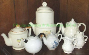 lot 251 image: Assorted tea pots plus