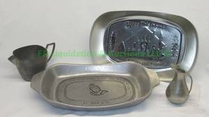 lot 239 image: Pewter ware as shown
