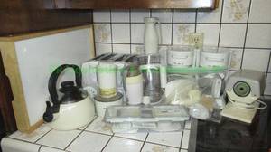 lot 273 image: Assorted counter top appliances and more