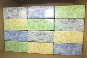 lot 292 image: Kirkland tissue boxes unopened