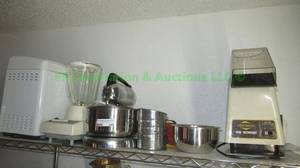 lot 280 image: Assorted counter top appliances as shown
