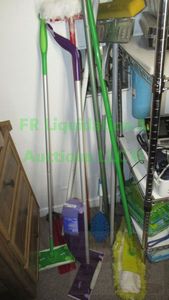 lot 285 image: Assorted mops as shown
