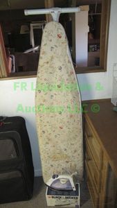 lot 290 image: Black & Decker iron and ironing board