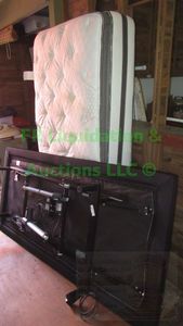 lot 307 image: Linak motorized adjustable bed platform