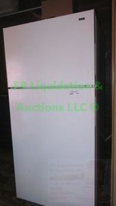 lot 309 image: GE Hotpoint refrigerator freezer model HTR16ABSJRWW