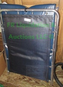 lot 314 image: Portable folding cot