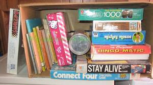 lot 318 image: Assorted board games including connect four, puzzles and more