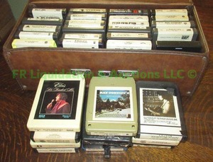 lot 342 image: Retro 8 track tapes
