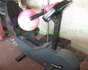 lot 349 image: Edge 490 programmable exercise bike