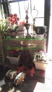 lot 357 image: Planters, pots and more as shown