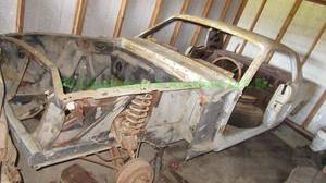 lot 373 image: 1965 Ford Mustang body as shown, title included