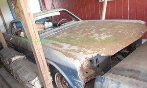 lot 372 image: 1965 Ford Mustang body as shown. VIN 5F07A725669