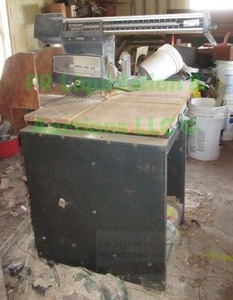 lot 382 image: Powr Kraft 10 radial arm saw model TPC2610A