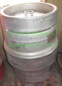 lot 392 image: Full size beer keg (Sorry its empty)