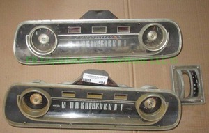 lot 404 image: 1965 Ford Mustang dash instrument panel and shift indicator cover