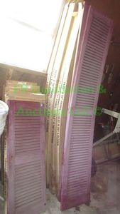 lot 494 image: Builders edge exterior louvered trim panels used
