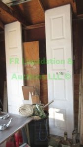 lot 427 image: Garage rolling door components 108 wide