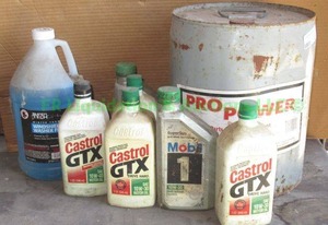 lot 435 image: Castrol GTX Automotive oil and more