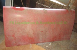 lot 474 image: 1965 Ford Mustang trunk lid, has minor damage