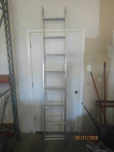 lot 262 image: WERNER 16FT EXTEND LADDER D716-2&nbsp 200LB CAP