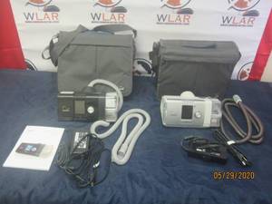 lot 81 image: 2 C-PAPS,&nbsp RESMED AIR SENSE 10 AUTO SET AND RESMED AIR CURVE 10&nbsp