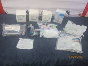 lot 82 image: TOTAL OF 10 NEW CPAP ACCESSORIES&nbsp&nbsp- FULL FACE MASK&nbsp- CHAMBERS&nbsp- AIRFIT MASK&nbsp&nbsp- UNIVERSAL CHAMBER KITS AND MORE SEE PICS&nbsp