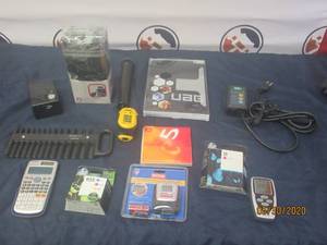 lot 112 image: MISC LOT&nbsp- BELKIN HOME KIT FOR XPRESS AND ROADY XT- RYOBI SONIC DISTANCE MEASURE WITH LASER&nbsp- ADOBE CREATIVE SUITE 5 DESIGN STANDARD&nbsp- URBAN ARMOR GEAR SURFACE 3&nbsp&nbsp AND MORE SEE PICS&nbsp