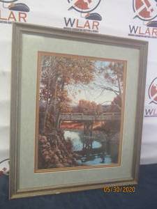 lot 131 image: VINTAGE PAINTING FRAMED SIGNED&nbsp H. MURRAY&nbsp NUMBERED&nbsp 151200&nbsp28 H&nbsp X 24 12 L&nbsp