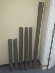 lot 147 image: TOTAL OF 6 VARIES SIZE WINDOW SCREENS&nbsp&nbspPLEASE PREVIEW&nbsp