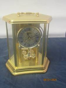 lot 194 image: PRE OWNED HERMLE CLOCK