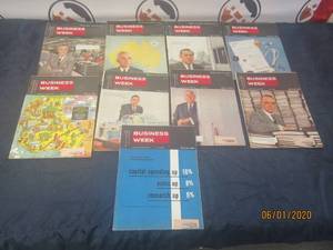 lot 221 image: TOTAL OF 9 - MARCH&nbsp - APRIL 1960 BUISNESS WEEK MAGAZINE&nbsp MCGRAW-HILL PUBLICATION&nbsp