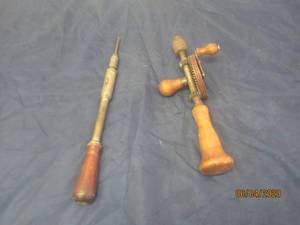 lot 293 image: 2 VINTAGE HAND TOOLS&nbsp