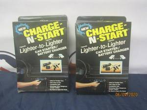 lot 306 image: 2 NEW CHARGE AND START LIGHTER TO LIGHTER CAR CHARGE