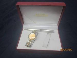 lot 333 image: MARCO MAX LADY WATCH WITH PEN