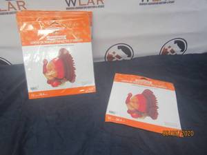 lot 364 image: TOTAL OF 12 NEW PKG 12 INCH CENTER TURKEY PIECE&nbsp