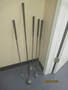 lot 384 image: 5 GOLF CLUBS SEE PICS&nbsp