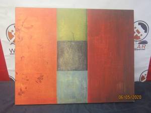 lot 385 image: WALL ART 25X32
