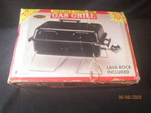 lot 444 image: NEW FLAME PRO PORTABLE TABLE TOP GAS GRILL&nbsp