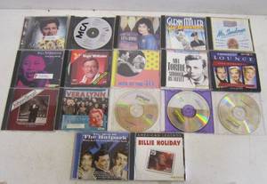 lot 18 image: 17 Audio CDs of Music from the 40s to the 60s