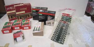 lot 39 image: Lot of Christmas Lights &amp Hangers