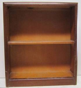 lot 45 image: Solid Wood Bookshelf